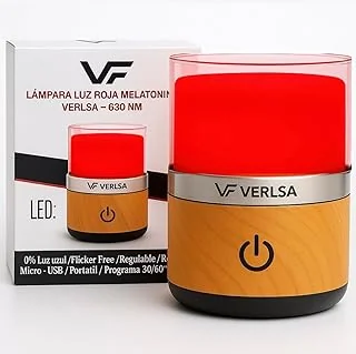 Veilleuse Pour Enfants, Bébés Et Adultes, Veilleuse Rouge À La Mélatonine, 630 Nm, Sans Lumière Bleue, Lampe Sans Fil, Intensité Réglable Tactile, Et Multi-Usages, Batterie 2000 mAh,Type-C
