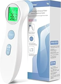 Thermomètre Frontal Bebe et Adultes, Thermometre Medical Numérique sans Contact pour la Fièvre, Thermomètre Infrarouge précis Instantané à l'opération Simple