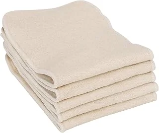 Lot de 5 Inserts pour Couches Réutilisables en Coton et Chanvre | Doublures Lavables Naturelles pour Couche | Booster Insert pour Couche