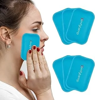Comfytemp Poche de Glace réutilisable (6 paquets), Petites Poche de Gel Chaud Froid pour Enfant, Compresses Chaudes et Froides pour les dents de sagesse, allaitement, soulagement de la douleur
