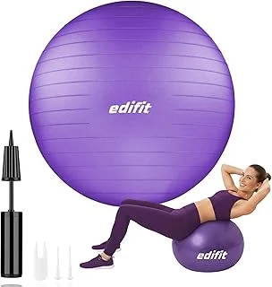 Ballon Grossesse, 55, 65 et 75, Swiss Ball, Gym, Pilates, Gonfleur Inclus, Fitness Materiel, Gymnastique, Yoga Accessoires