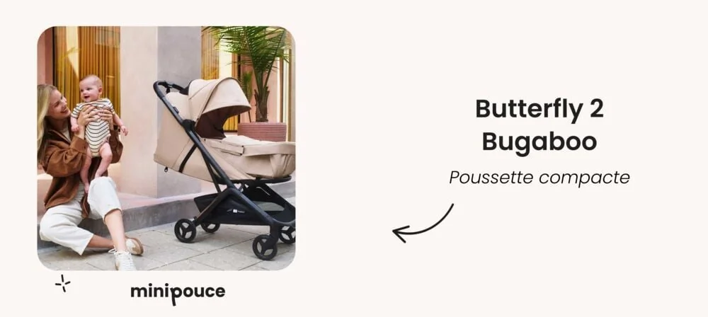 Poussette Bugaboo Butterfly 2 en ville