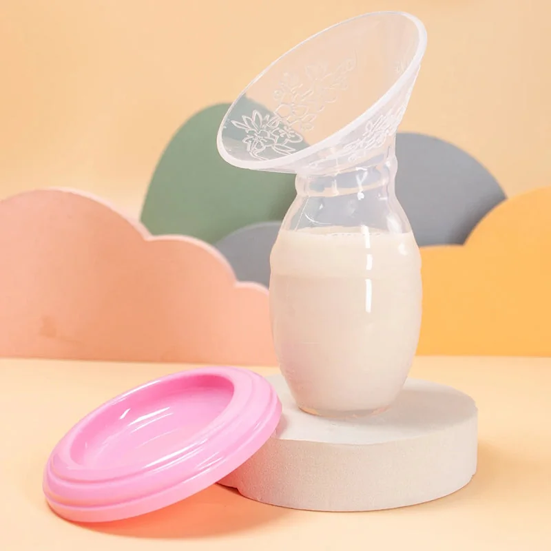 Tire lait manuel en silicone compact pour usage occasionnel