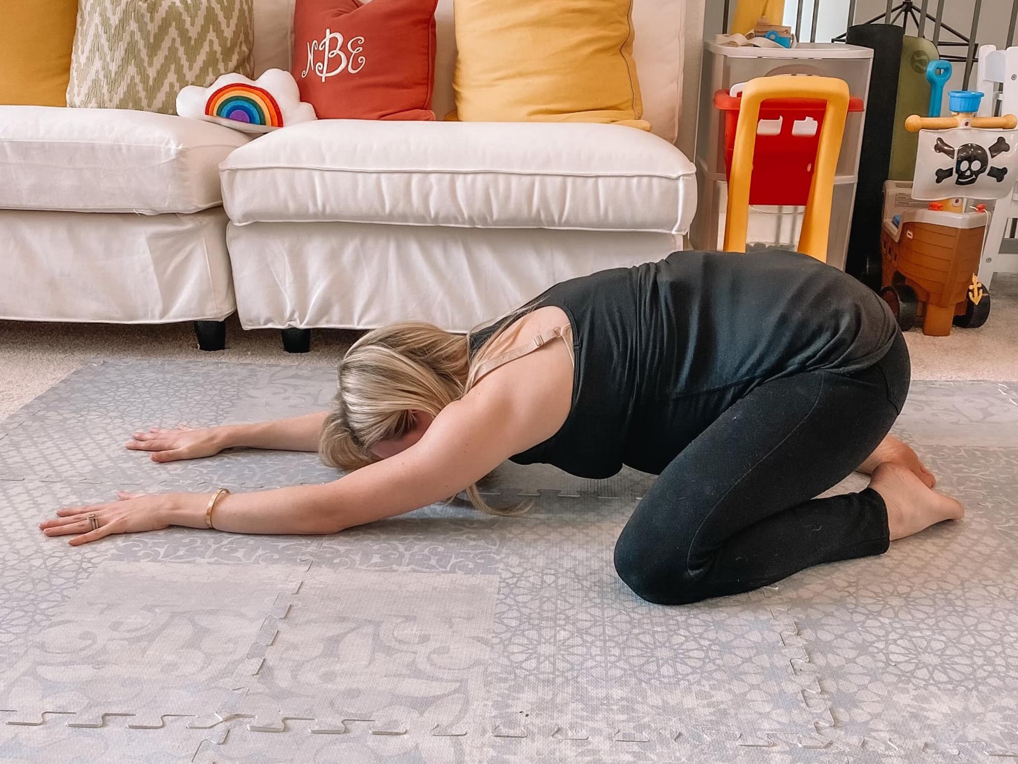 Posture de l'enfant pour femme enceinte