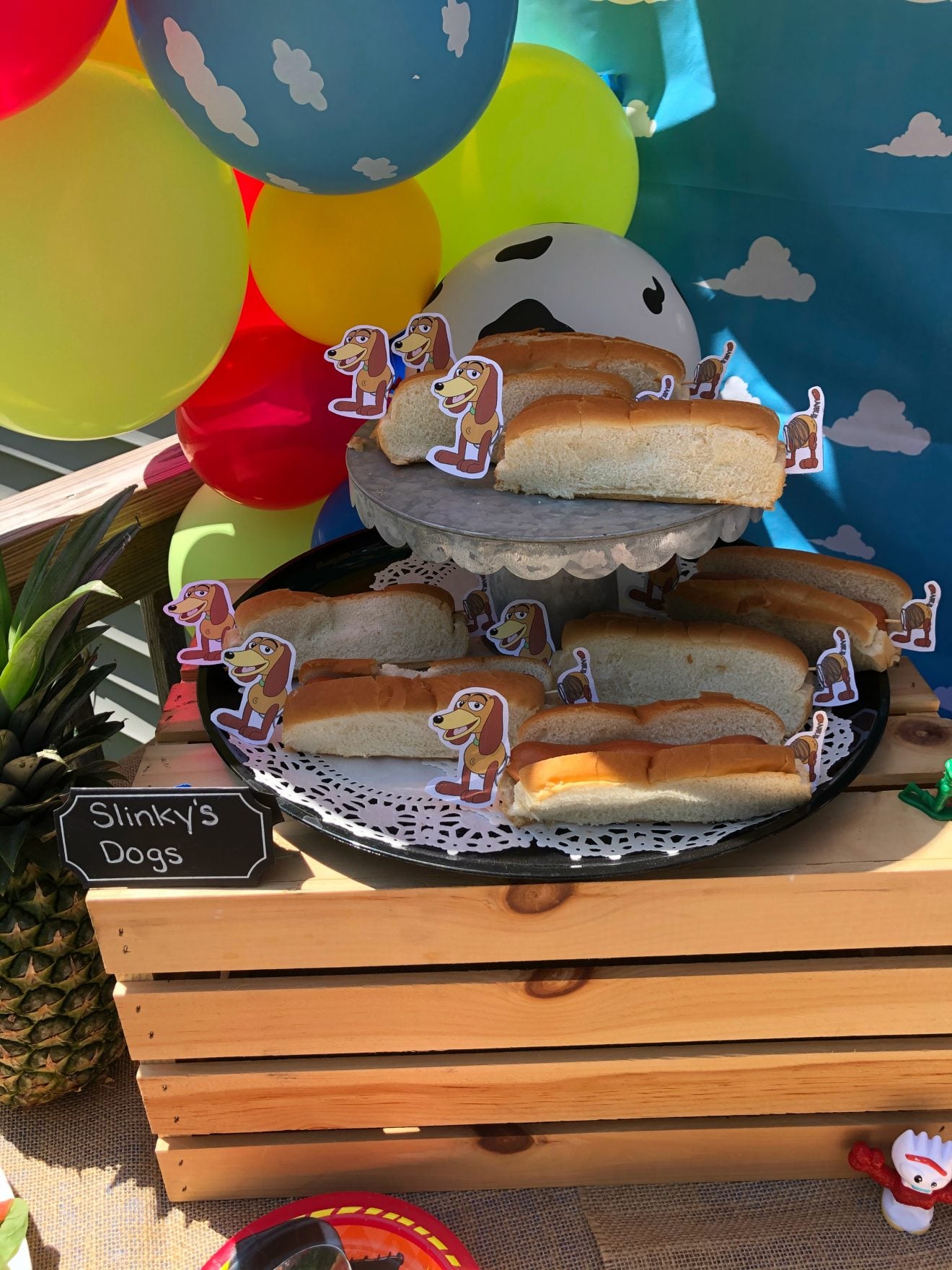 Hot dogs Slinky Toy Story