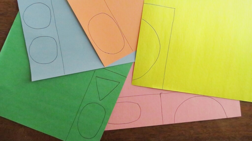 Découpe de formes pour marque-pages DIY