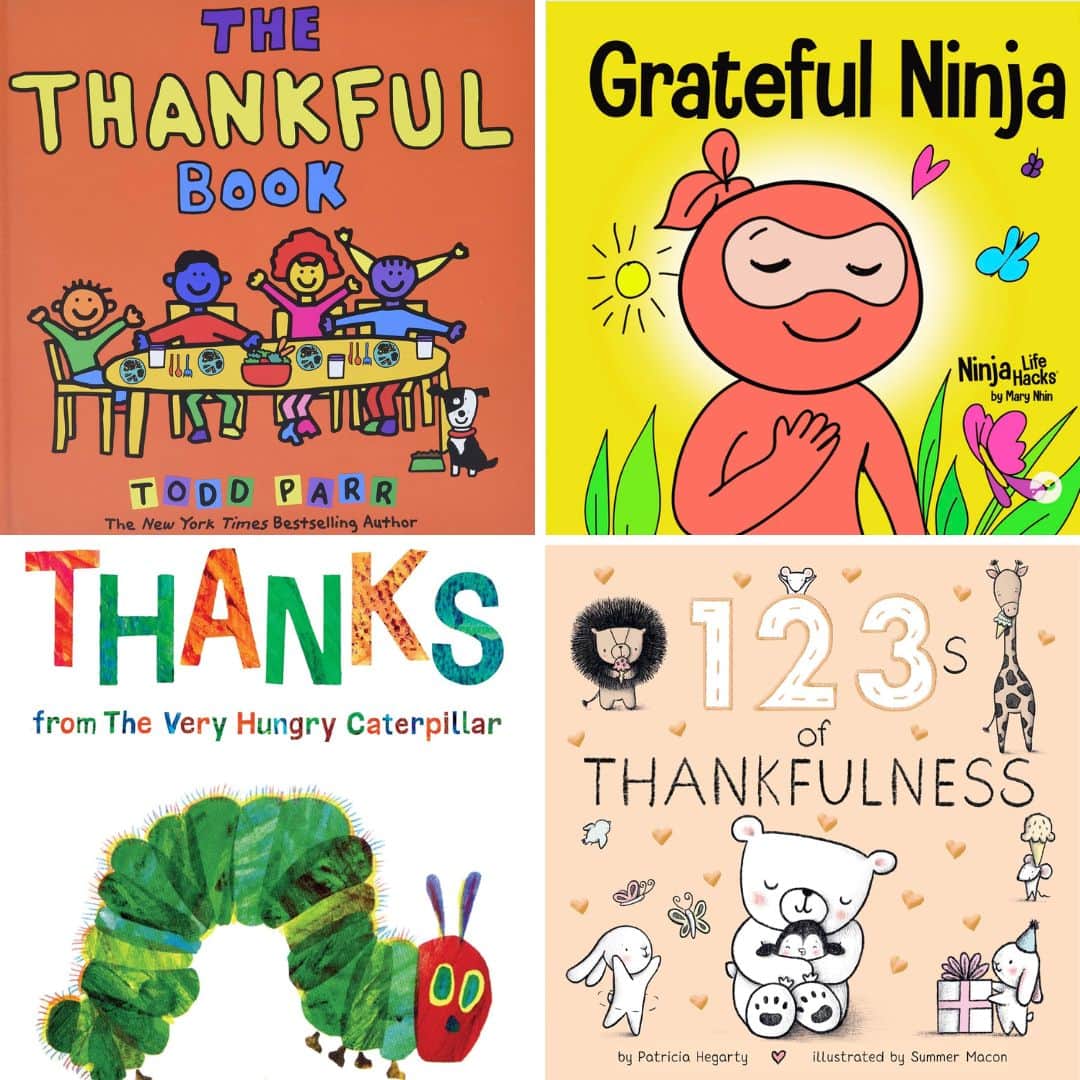 Livres sur la gratitude pour enfants