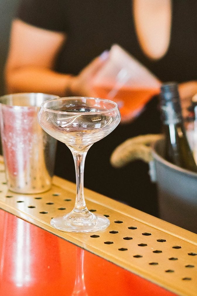 Ingrédients du cocktail Rosebud