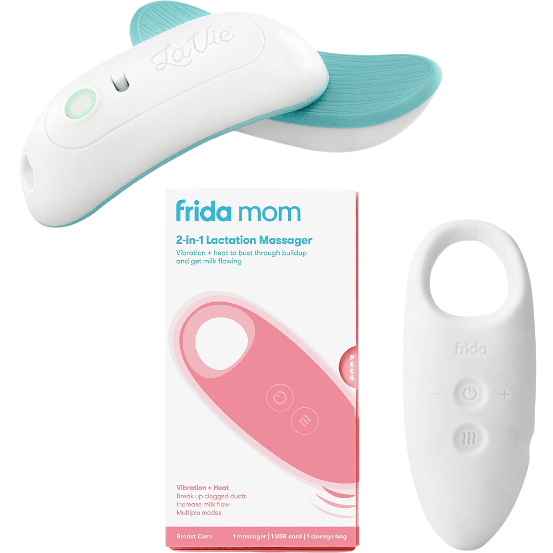 Masseurs de lactation vibrants et chauffants.
