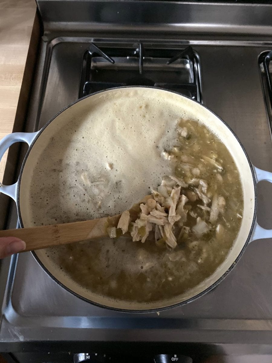 La soupe qui mijote