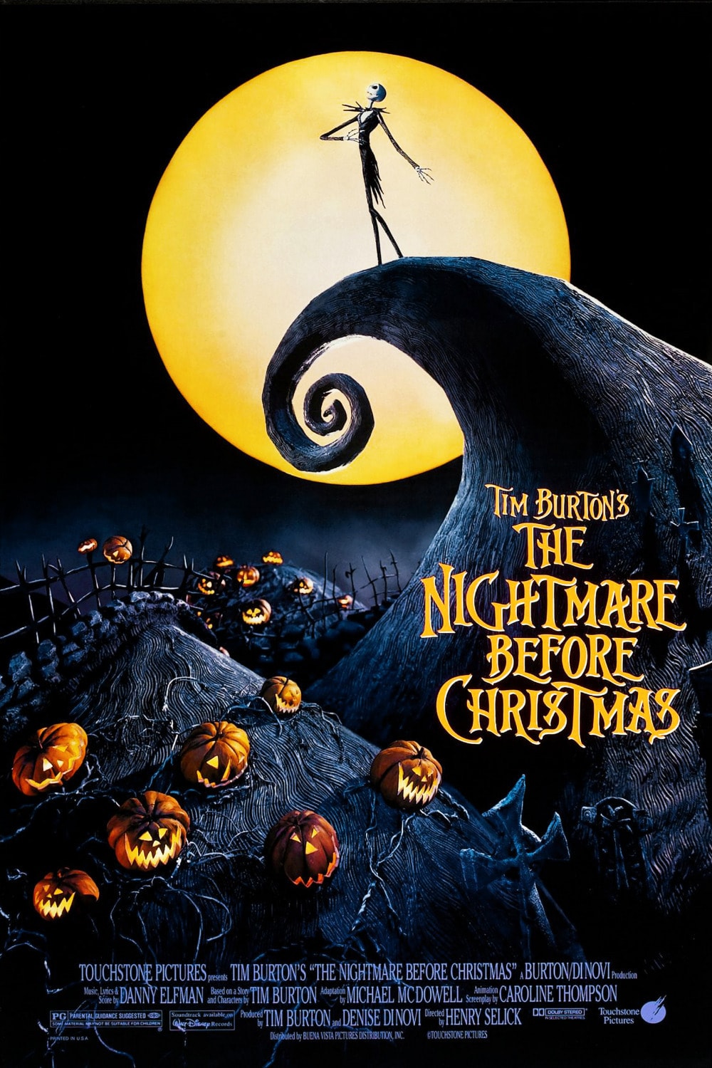Affiche de L'Étrange Noël de Monsieur Jack