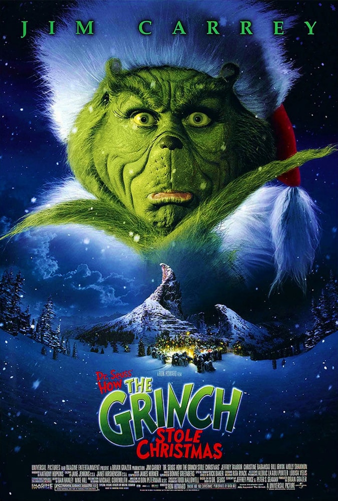 Affiche du Grinch avec Jim Carrey