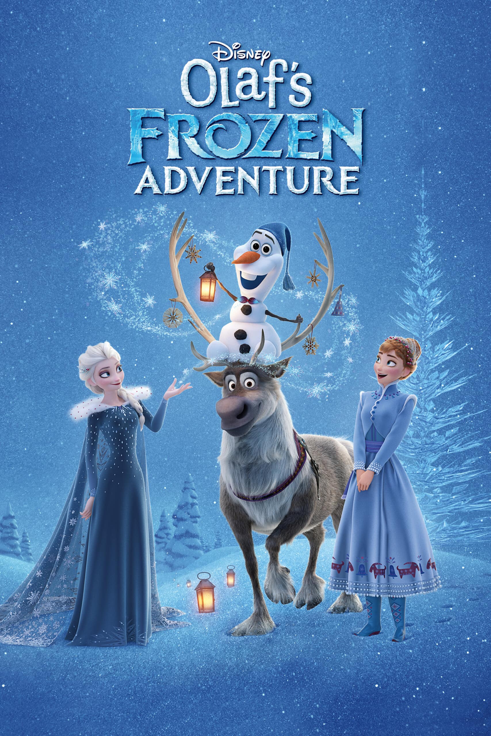 Affiche de Joyeuses fêtes avec Olaf