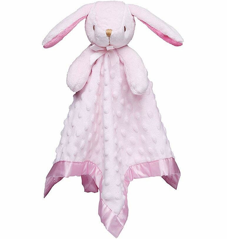 Doudou plat avec une tête d'animal