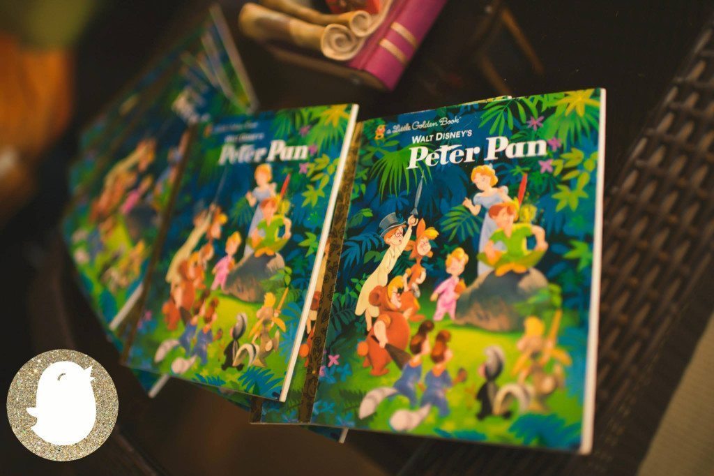Livre Peter Pan en cadeau d'invité