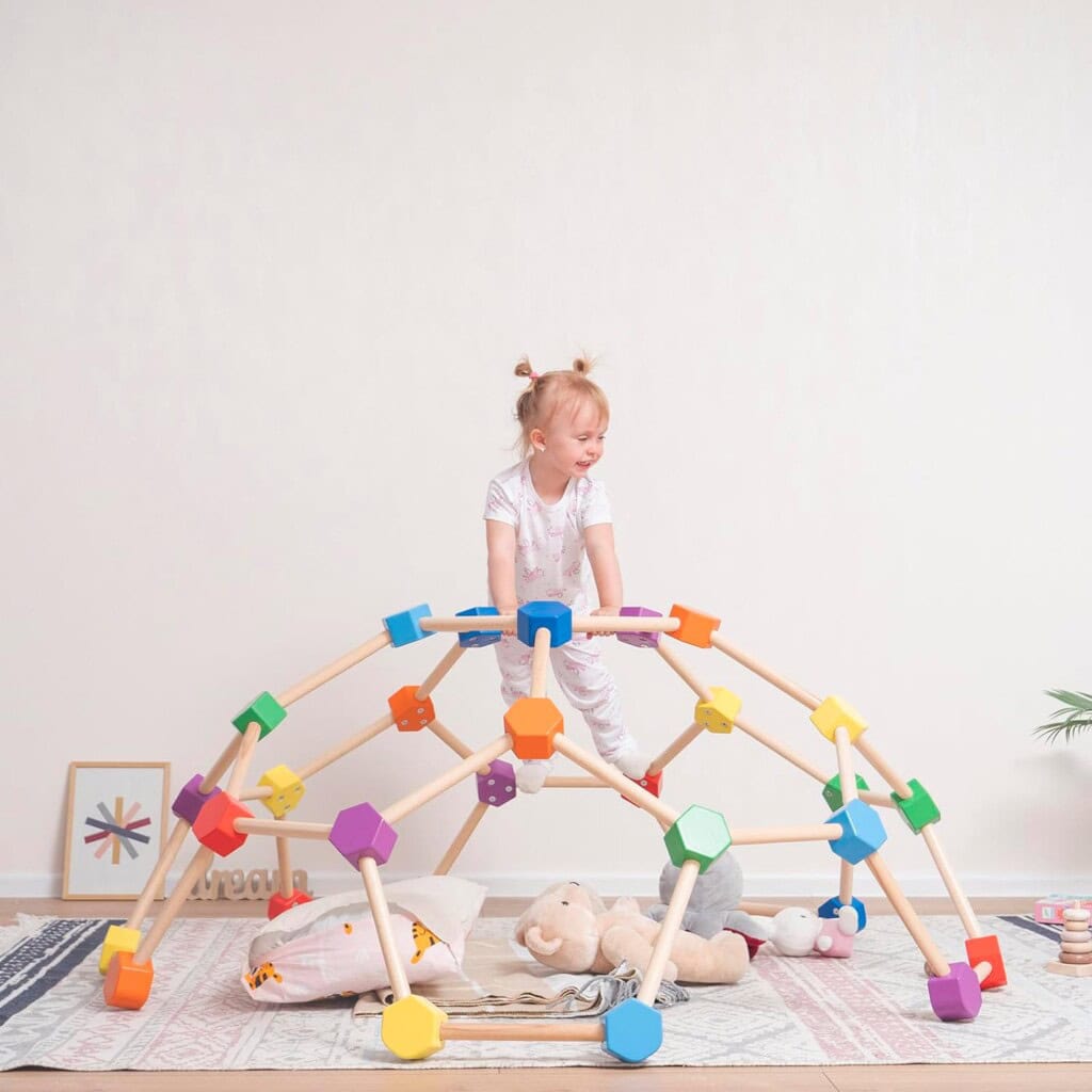 Dôme d'escalade pour enfant
