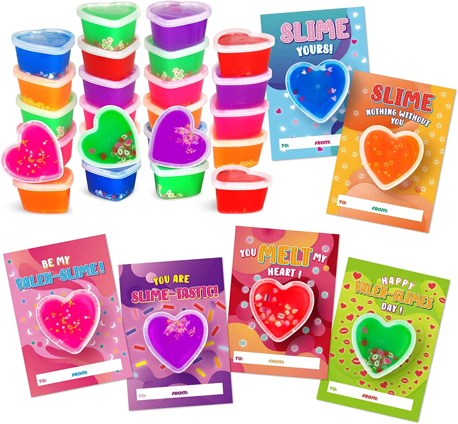 Pots de slime pour enfants