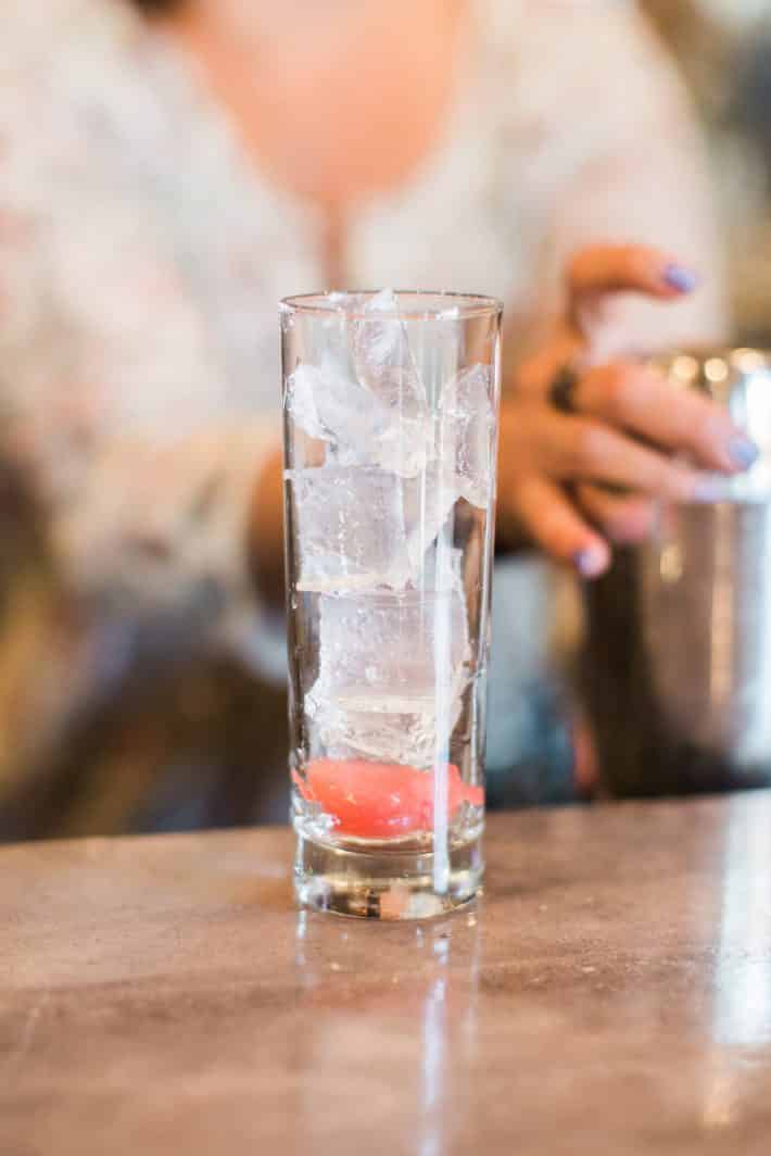 Ingrédients du mojito à la pastèque