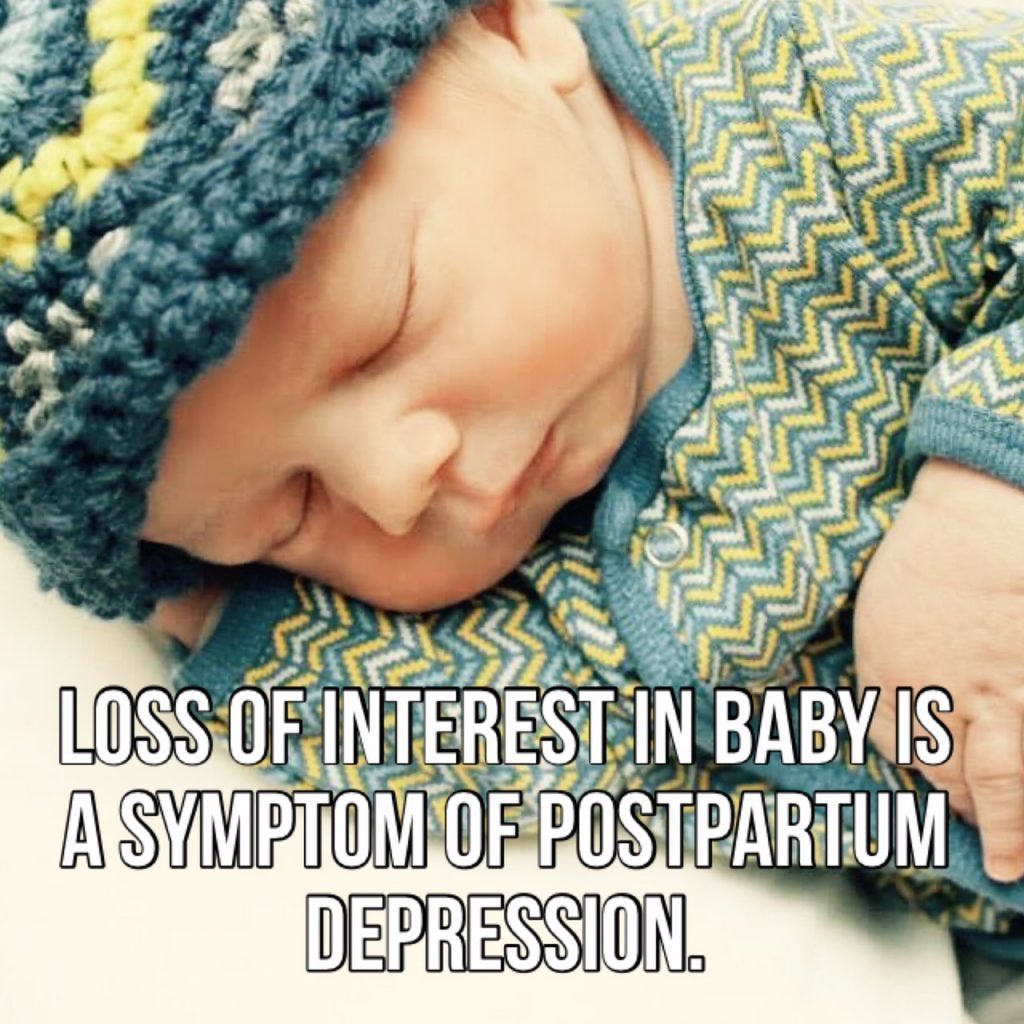 Symptômes de la dépression post-partum