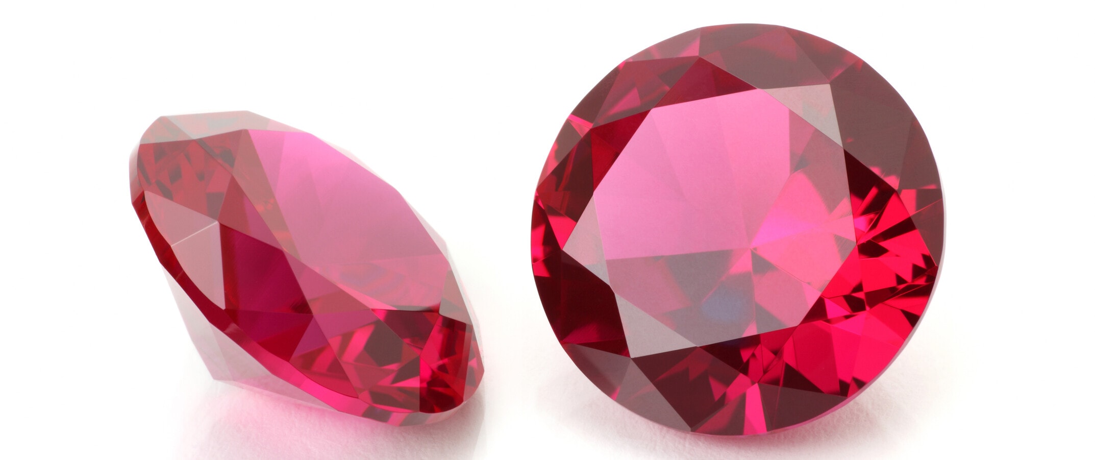 Pierres de grenat rouge