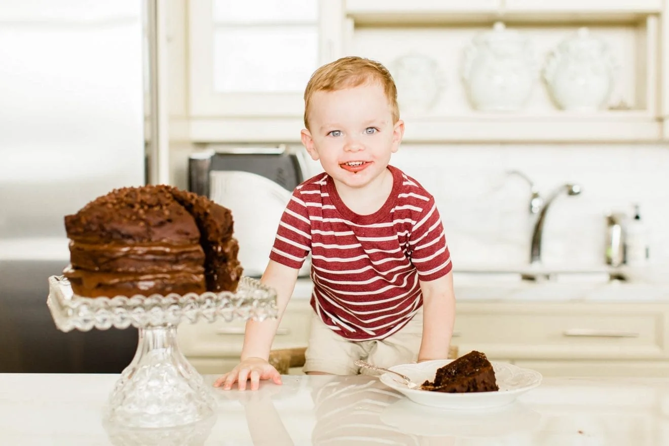 Recette de gâteau d'anniversaire au chocolat sain pour les petits - Tout-Petits 12–36 Mois