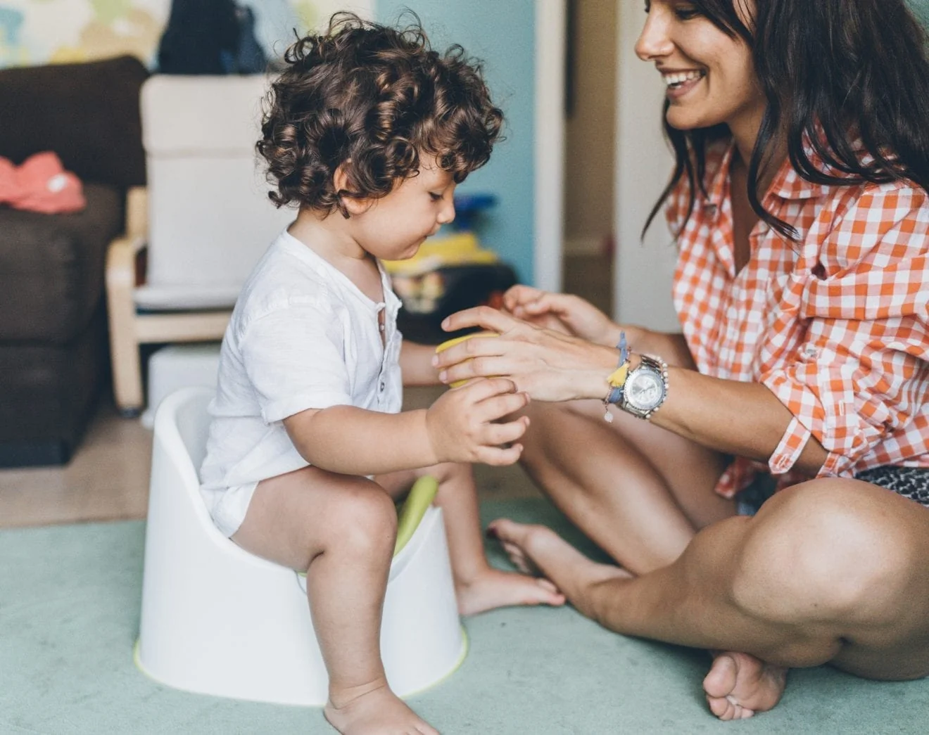 Signes de préparation à la propreté : maturité physique et émotionnelle - Tout-Petits 12–36 Mois