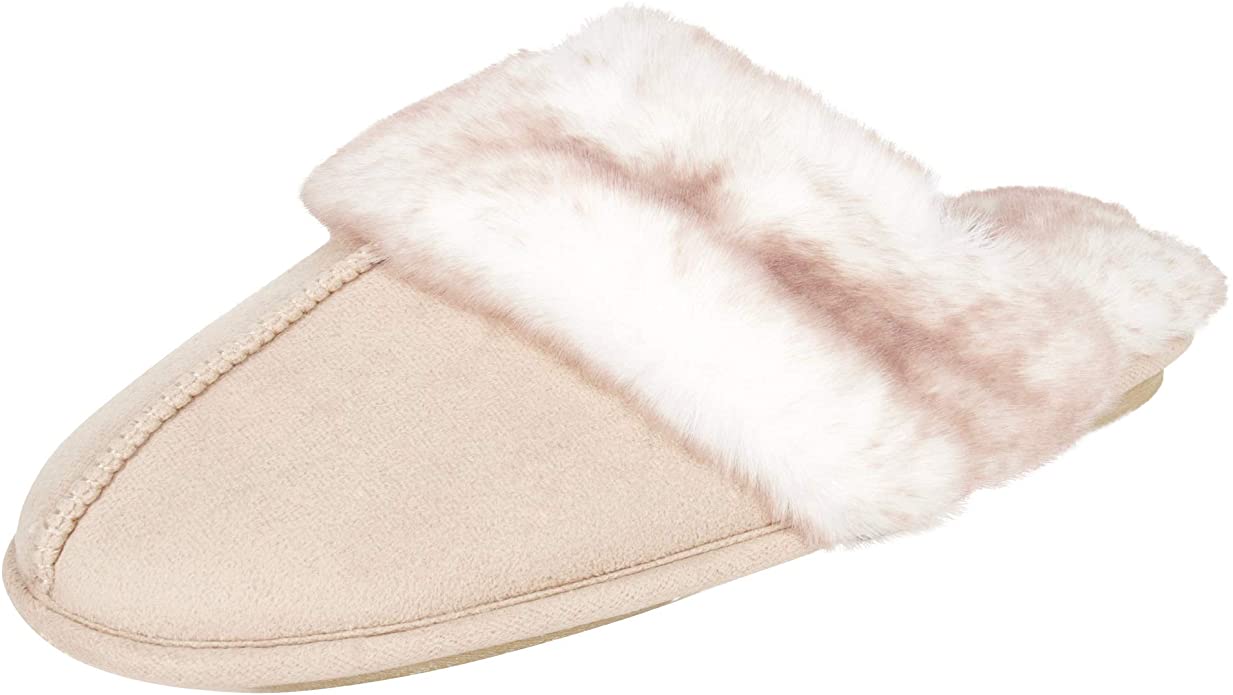 Chaussons en fausse fourrure